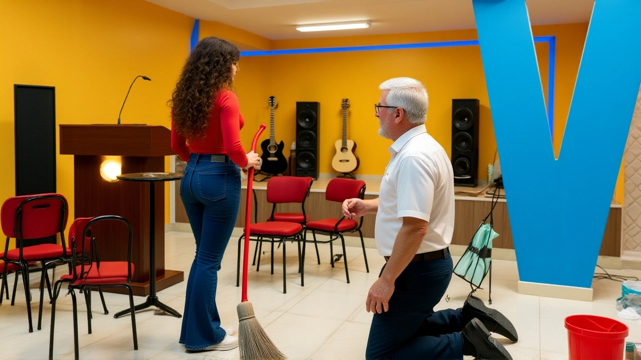 Jorginho se ajoelha e implora perdão a Gerluce em cena explosiva de 'Três Graças'