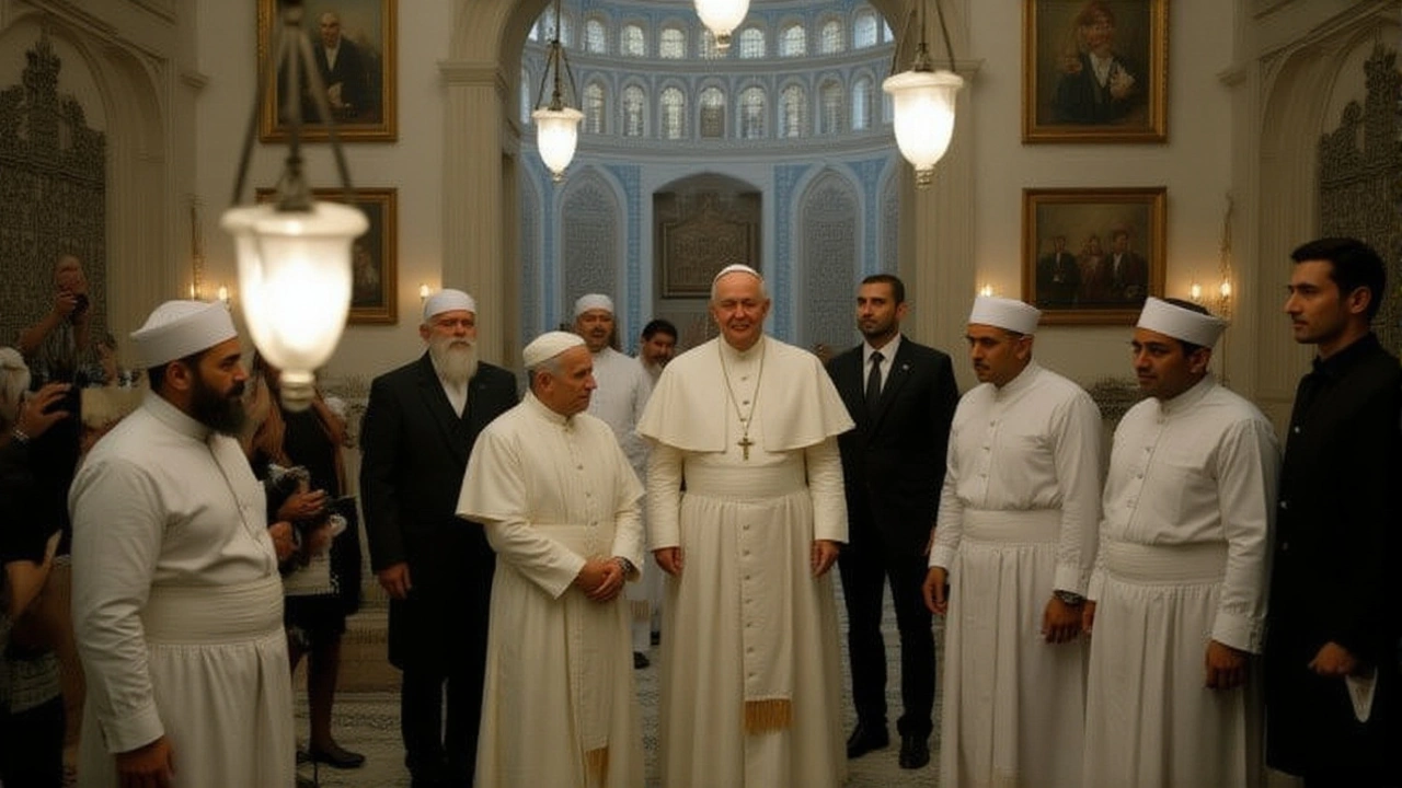 Papa León XIV visita Mesquita Azul em Istambul e recusa rezar, rompendo tradição de predecessores